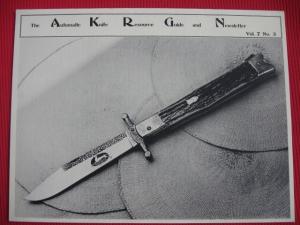 The Automatic Knife Resource Guide And Newsletter - Vol.7 No.3