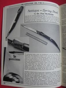  The Automatic Knife Resource Guide And Newsletter - Vol.7 No.3