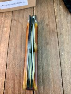 Maher and Grosh by Great Eastern Cutlery Harness Jack Brown Jigged Bone Arrow Shield