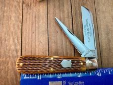 Maher and Grosh by Great Eastern Cutlery Harness Jack Brown Jigged Bone Federal Shield 