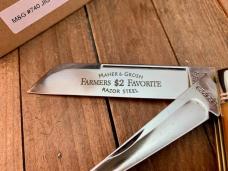 Maher and Grosh by Great Eastern Cutlery Harness Jack Brown Jigged Bone Federal Shield 