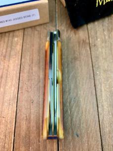 Maher and Grosh by Great Eastern Cutlery Harness Jack Brown Jigged Bone Federal Shield 