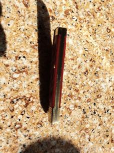 Great Eastern Cutlery Garnet Jigged Bone 493121 New, Mint in Original Tube, USA Made