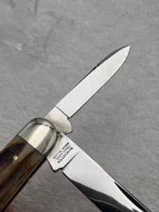 Winchester 1991 Swell Center Whittler Stag Handles Made In USA (#27)