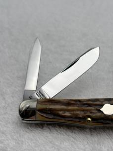 Winchester 1991 Swell Center Whittler Stag Handles Made In USA (#27)