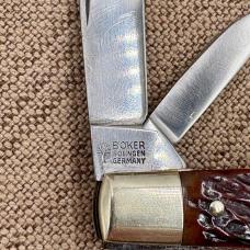  BOKER TREE BRAND CLASSIC 4 Blade CONGRESS SOLINGEN GERMANY KNIFE Vintage (117)