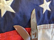 1st Generation 1984 Bulldog Brand Stockman “North Carolina Tobacco King” w Gnarly Stag Handles