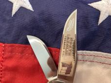 1st Generation 1984 Bulldog Brand Stockman “North Carolina Tobacco King” w Gnarly Stag Handles