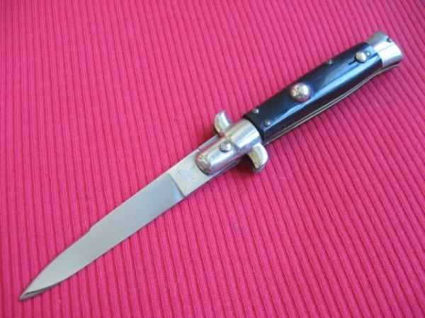 Vintage 1960's Italian Button Open Button Close Stiletto Switchblade Knife