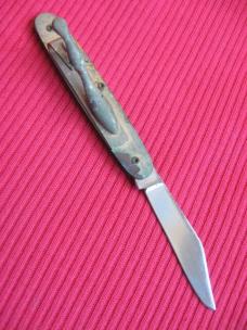 Unique Unusual Vintage Money Clip Folding Knife