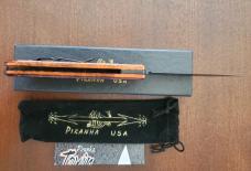 Piranha Toxin Burnt Orange on Black