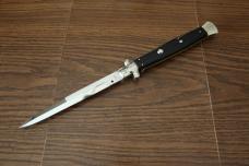 A.G.A. Campolin 17.5” Monster Swivel Bolster / Bayonet Blade / Black Acrylic Scales
