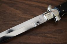 A.G.A. Campolin 17.5” Monster Swivel Bolster / Bayonet Blade / Black Acrylic Scales