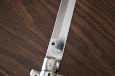 A.G.A. Campolin 17.5” Monster Swivel Bolster / Bayonet Blade / Black Acrylic Scales