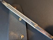 IROQUOIS CUTLERY CO. TEXAS TOOTHPICK NICE CRACKED ICE CELLULOID 8 3/4
