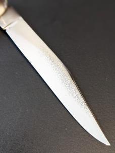 IROQUOIS CUTLERY CO. TEXAS TOOTHPICK NICE CRACKED ICE CELLULOID 8 3/4" OVERALL 