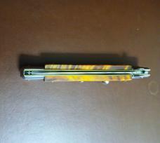 "SUPER NICE" 11" 4mm POLISHED "ORANGE BEECHWOOD FRANK BELTRAME KRIS BLADE. 