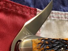 Case xx 2000 Russlock (61959 SS) w/ Autum Peachseed Bone Handles -NOS