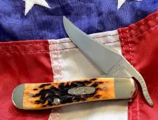 Case xx 2000 Russlock (61959 SS) w/ Autum Peachseed Bone Handles -NOS
