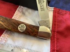 Queen Copperhead Knife ( Mdl# 41 CZ) w/ Gorgeous Wood Handles -NM/M -NOS in Orig box