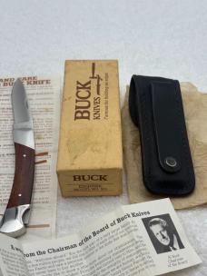 Buck Pre-1986 Esquire Model #501 Folder New In Box Made In USA