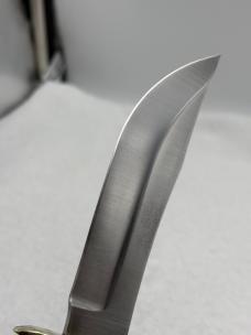 Schrade Vintage 497 "The 49er" Fixed Blade Sheath Knife Made In USA