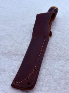 Schrade Vintage 497 "The 49er" Fixed Blade Sheath Knife Made In USA