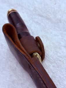 Schrade Vintage 497 "The 49er" Fixed Blade Sheath Knife Made In USA