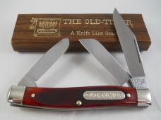 Schrade Old Timer 8OTRB Red Bone USA Near Mint