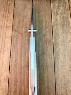 A.G. Russell Agent Knife Shaved Stag Wharncliffe Blade