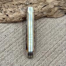 Queen Cutlery Co. USA 9175 Chipped Bark Peanut 2 blade Folding PocketKnife (165)