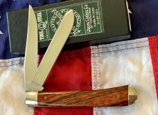 Queen Trapper Knife ( Mdl# 19 CZ) w/ Gorgeous Wood Handles -NM/M -NOS in Orig box