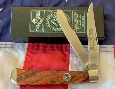 Queen Trapper Knife ( Mdl# 19 CZ) w/ Gorgeous Wood Handles -NM/M -NOS in Orig box