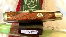 Queen Trapper Knife ( Mdl# 19 CZ) w/ Gorgeous Wood Handles -NM/M -NOS in Orig box