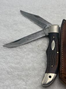 Case XX 1974 6 Dot 6265 Folding 2 Blade Hunter Rare And Hard To Find With Marlin Spike Made In USA