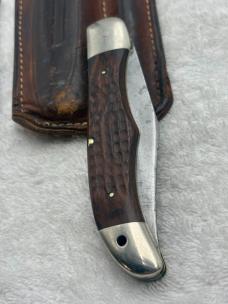 Case XX 1974 6 Dot 6265 Folding 2 Blade Hunter Rare And Hard To Find With Marlin Spike Made In USA