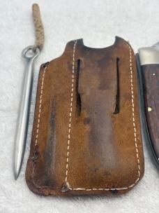 Case XX 1974 6 Dot 6265 Folding 2 Blade Hunter Rare And Hard To Find With Marlin Spike Made In USA