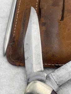 Case XX 1974 6 Dot 6265 Folding 2 Blade Hunter Rare And Hard To Find With Marlin Spike Made In USA
