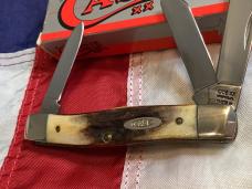 Case xx 1991 Stockman Knife Mdl# 53032 SS With Sweet Stag Handles -NOS in Orig box