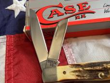 Case xx 1991 Stockman Knife Mdl# 53032 SS With Sweet Stag Handles -NOS in Orig box