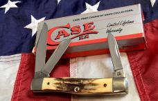 Case xx 1991 Stockman Knife Mdl# 53032 SS With Sweet Stag Handles -NOS in Orig box