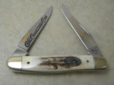 Case XX USA 2 Dot 1998 Regular Member Case Collector's Club Stag Muskrat - New in Tin