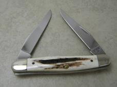 Case XX USA 2 Dot 1998 Regular Member Case Collector's Club Stag Muskrat - New in Tin