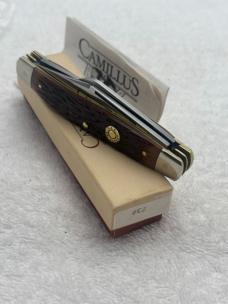 Camillus Cartridge Series 3 Blade Stockman 22 Hornet C2 Made In USA