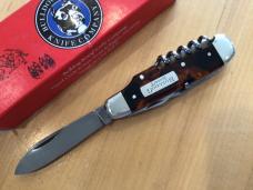 Bulldog Brand Solingen Germany 2006 Scout Camp Knife 6 Implement 