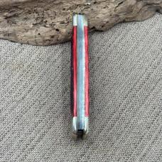 1984 Kissing Crane 150th Anniversary Red Bone Sleeveboard Whittler  Knife (162)