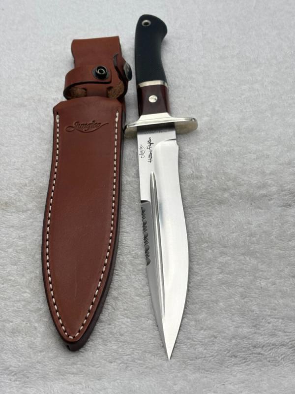 Junglee Hattori Fighter With Sheath Made In Seki Japan Excellent Condition