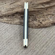 Vintage BUCK CREEK Solingen Two Blade Half Congress COBRA Carbon Steel (173)