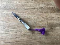 Beautiful and extremely rare Italian made mini Vendetta Corsa switchblade.  8 cm