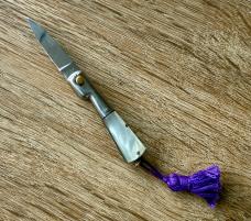 Beautiful and extremely rare Italian made mini Vendetta Corsa switchblade.  8 cm